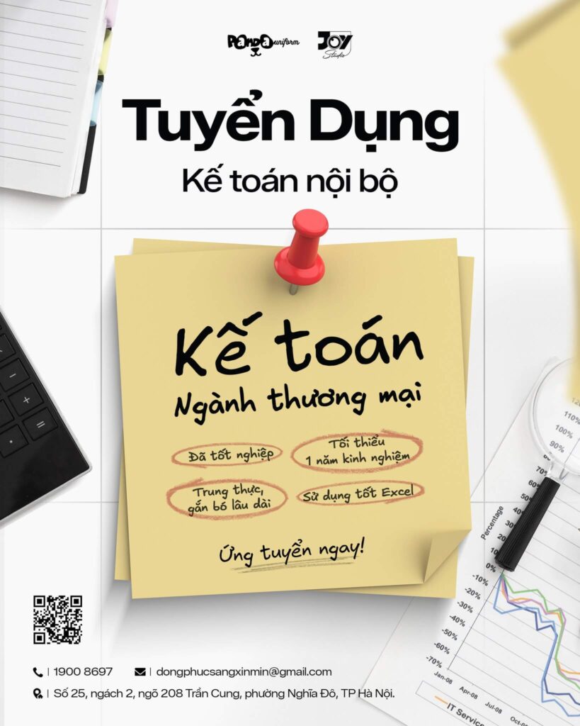Tuyển dụng Kế toán nội bộ